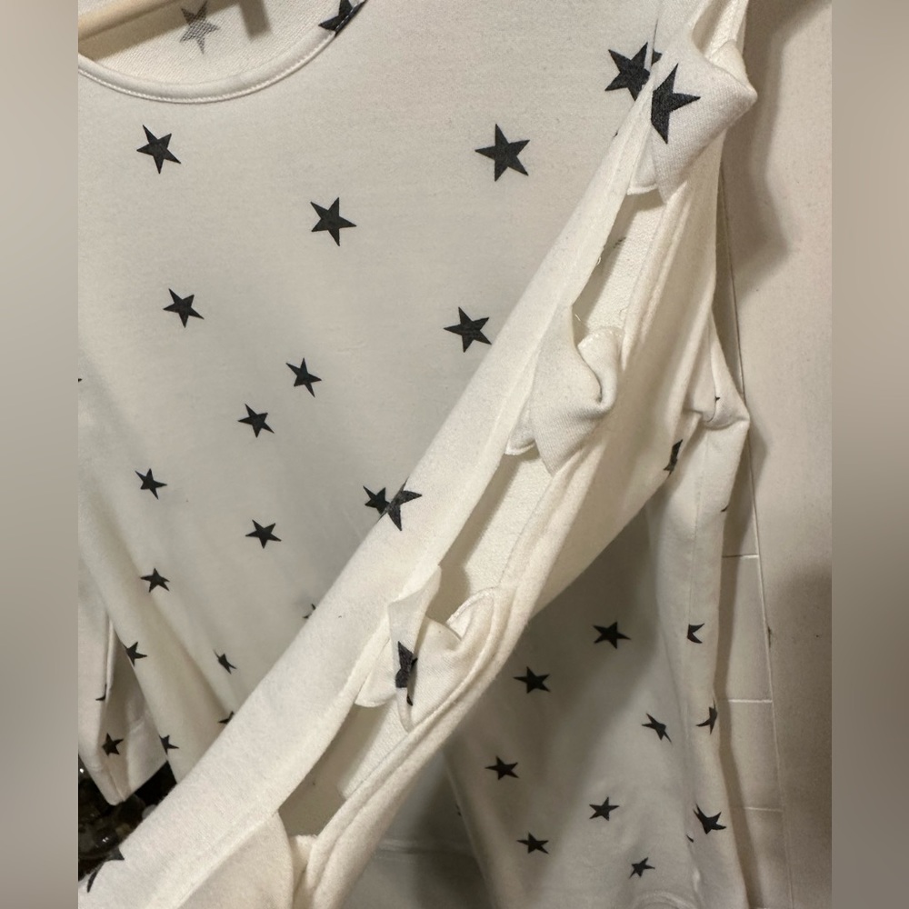 Comp Vintage Cream and Stars Top